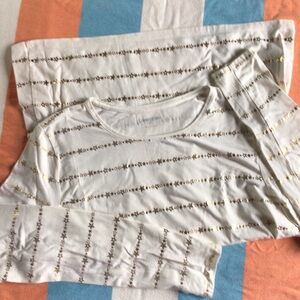 Lands End long sleeve t with stars.